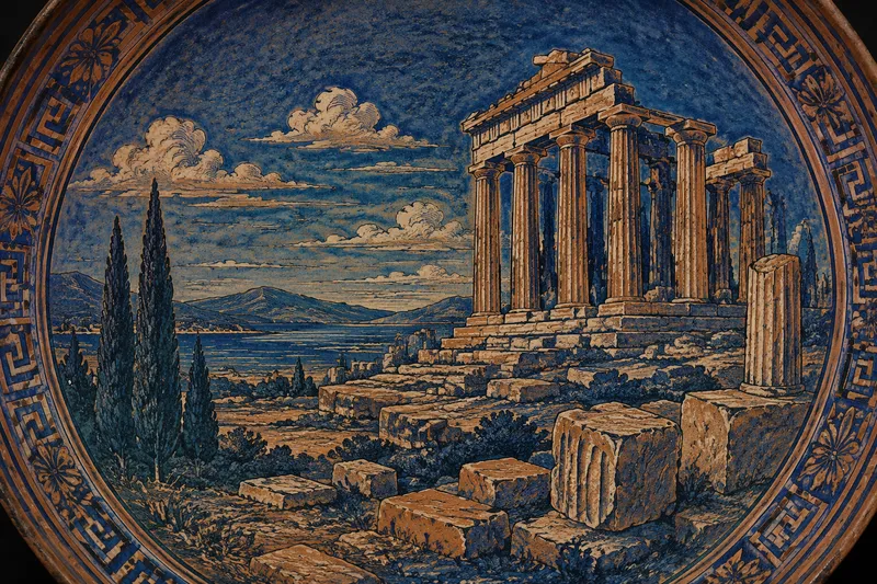 Ateenan Akropolis ja Parthenon kukkulalla